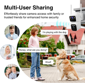 Kamera CCTV Solar <span class=keywords><strong>IP</strong></span> AI Outdoor AOV Lensa Ganda Baterai <span class=keywords><strong>WIFI</strong></span> Okam 4G Kamera Keamanan Rumah Penglihatan Malam Warna Penuh Kamera PTZ - Product Image 4