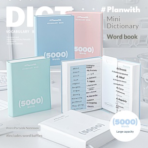 สมุดบันทึกคำ<span class=keywords><strong>ศัพท์</strong></span>พกพา ดีไซน์สวยงาม สำหรับนักเรียนที่ต้องการ<span class=keywords><strong>จด</strong></span>จำคำ<span class=keywords><strong>ศัพท์</strong></span> - Product Image 1