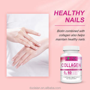 ยาเม็ดไวท์เทนนิ่งผิว <span class=keywords><strong>3</strong></span> in <span class=keywords><strong>1</strong></span> คอลลาเจน วิตามินซี ไบโอติน สำหรับผิวชาวแอฟริกัน ให้ผิวเปล่งประกาย กลูต้าเข้มข้น อาหารเสริมกลูต้าไธโอน - Product Image 5