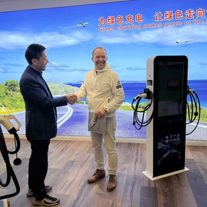 Nouvelle Station de Recharge Commerciale pour Véhicules Électriques MID/CE certifiée, 22kW 44kW Triphasée, Double Connecteur, Publicité OCPP 1.6J IP65 - Product Image 6