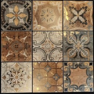 현대 럭셔리 황금 박힌 모자이크 세라믹 프리미엄 인테리어 장식 내화 테두리 항균 내산성 특수 - Product Image 4