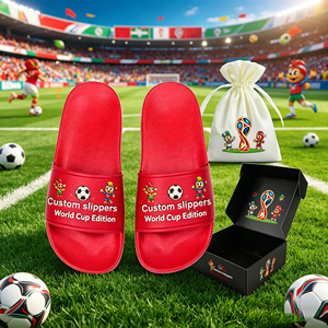 Ciabatte Personalizzate per Club di Calcio, Pantofole in PVC, Infradito Commemorative per Tifosi e Giocatori, Antiscivolo - Product Image 2