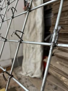 Fil de ligature en acier/<span class=keywords><strong>fer</strong></span> pour barres d'armature Tw1061t 19ga, bobine, surface noire, pour pliage, soudage et ligature de barres d'armature en <span class=keywords><strong>béton</strong></span> - Product Image 3