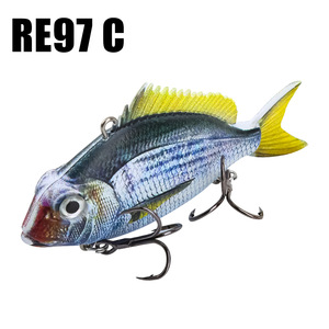 Esca Rigida Snapper VIB Multi-misura Multi-colore, Esca Viva in Plastica con Ganci, Rivestimento Stampato in 3D, Esca Bionica <span class=keywords><strong>per</strong></span> <span class=keywords><strong>Pesca</strong></span>, Articolo Transfrontaliero - Product Image 6