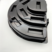 Plateau d'insertion noir à cavités multi-positions pour accessoires de quincaillerie, OEM personnalisé
