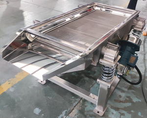 Máy sàng rung tuyến tính công nghiệp hình chữ nhật dùng cho bột sâu bột, vôi trắng, bột giặt, cát - Product Image 2