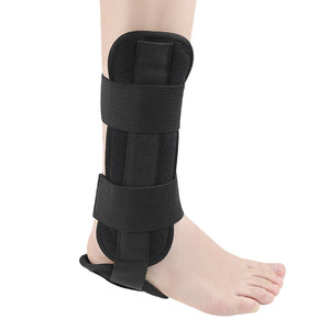 Ayarlanabilir toka kapatma ile Polyester ayak bileği desteği burkulma için profesyonel koruma stabilize üzengi atel - Product Image 4