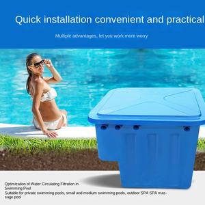 Attrezzatura per Filtrazione Circolante di <span class=keywords><strong>Piscine</strong></span>, Macchina Tutto-<span class=keywords><strong>in</strong></span>-Uno Interrata con Cilindro di Sabbia, Pompa Idrica e Filtro per Trattamento Acqua - Product Image 3