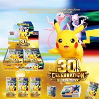 2026-9.16 Pack de boosters de cartes à collectionner scellé japonais Pokémon TCG MEGA 30th Celebration M6a, Collection de cartes de jeu anime