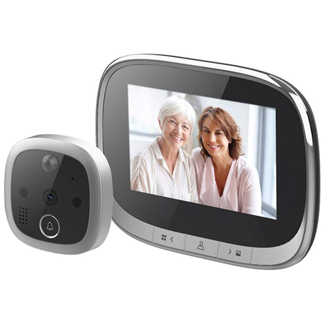 Peephole 4.3 Inch LCD Screen Digital Door Viewer Motion Detection 170 Degree Smart Video Camera Doorbell Viewer