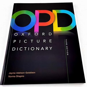 พจนานุกรมภาพประกอบภาษาอังกฤษ OPD หนังสือกระดาษอาร์ตขนาด A5 สำหรับการสร้างคำศัพท์ - Product Image 1