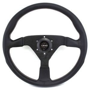 <span class=keywords><strong>Volant</strong></span> sport dérive en cuir 14 pouces modifié V1 modèle 320i personnalité de la voiture dérive style de voiture de sport - Product Image 6