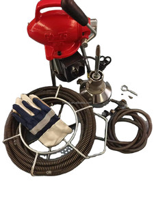 Máquina de Desatascar <span class=keywords><strong>Tuberías</strong></span> GQ-75, Herramienta Eléctrica de Alta Potencia para Desobstruir Drenajes, Diseño Duradero - Product Image 3