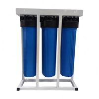 Filtre à eau 1 2 3 étages 20 pouces Triple Big Blue Housing Filtre à eau pour toute la maison