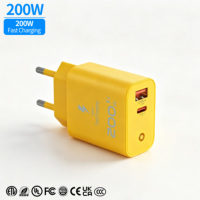 Adaptor Pengisian Cepat Multi Port QC3.0 PD 20W USB-C untuk Laptop & Aksesoris Kamera Ponsel Grosir