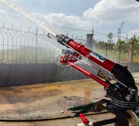 Arroseur à jet de pluie en métal Titans 100m avec rotation à 360° °   Rotation automatique pour l'irrigation des grandes exploitations agricoles