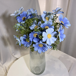 Nhà Máy Trực Tiếp Bán Vải Lụa 7 Đầu Galsang Hoa Nhân Tạo Hoa Bó Hoa Cho Trang Trí Nội Thất - Product Image 2