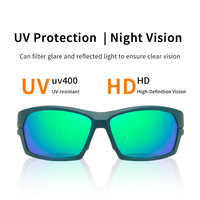   Lunettes de soleil polarisées TAC pour le sport, protection UV400, pour la conduite en extérieur, unisexes, personnalisables