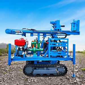 Chuyên nghiệp 220V đa chức năng nhỏ nước giếng khoan Giàn Khoan 200m chiều sâu hộp Số động cơ bơm mang lõi để bán - Product Image 5