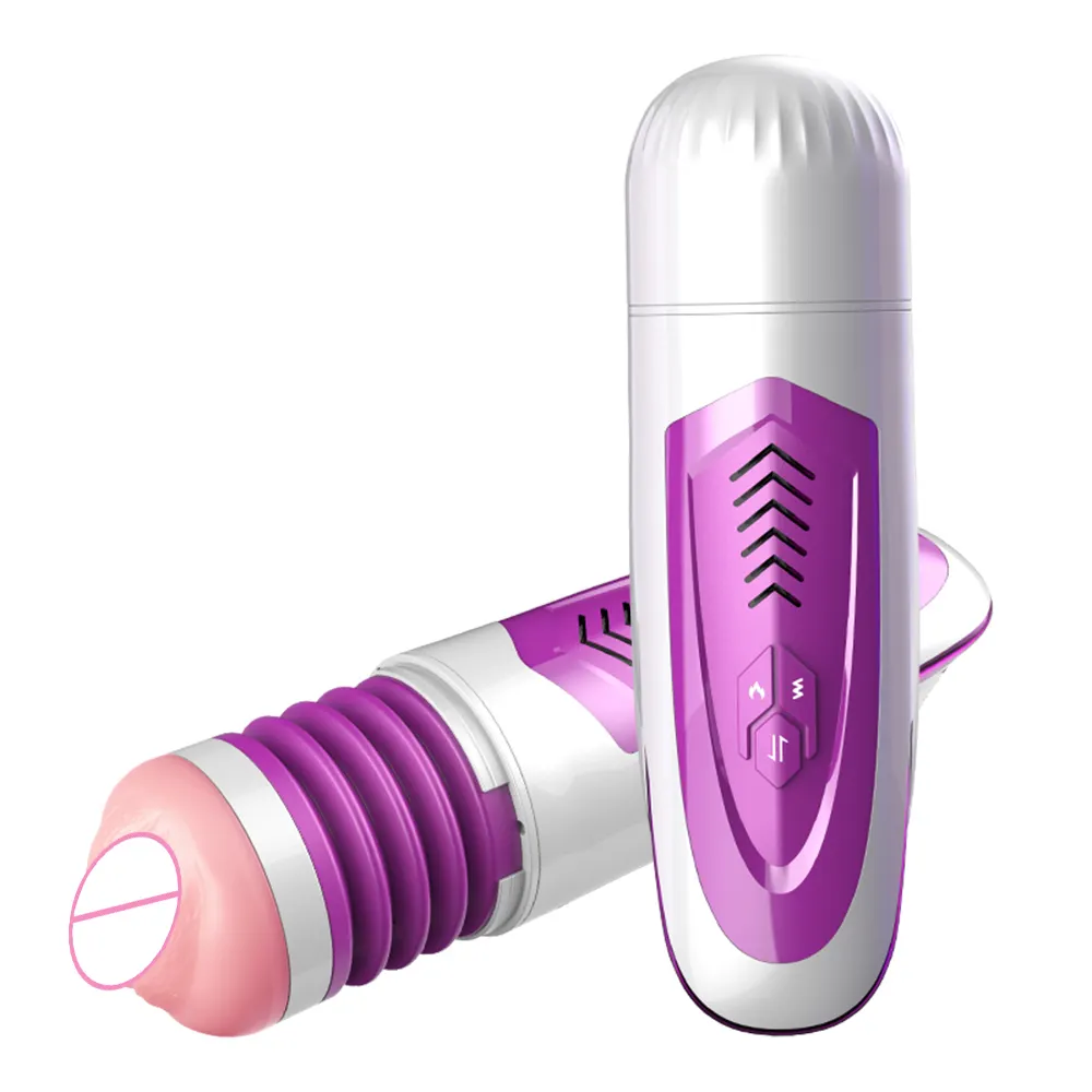 Vibrations transparentes automatique mâle masturbateur tasse chauffage produits de sexe jouets sexuels pour homme
