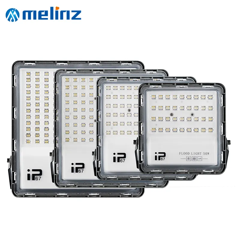 MELINZ ขายร้อนบางเฉียบกระจายความร้อนได้อย่างรวดเร็วน้ําท่วมไฟ LED น้ําท่วม 50 100 150 200 วัตต์