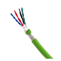 Kabel data berpelindung fleksibel tinggi 2/4/6 kabel inti SOUPLE 4*0.5 kabel data CF211-PUR chainflex PUR