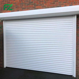 <span class=keywords><strong>Porte</strong></span> de <span class=keywords><strong>garage</strong></span> à enroulement moderne en alliage d'aluminium, ignifuge, résistante à l'humidité, isolante thermiquement, pour garages familiaux extérieurs - Product Image 1