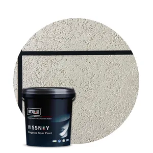 Vissney Abstract Pure Dikke Textuur Handgeschilderde Water-Base Verf Textuur Verf Poeder