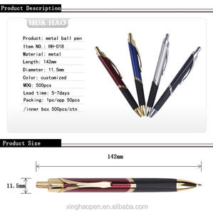 Шариковая ручка-Промо мяч Новые товары металлическая шариковая ручка для рекламного подарка - Product Image 3