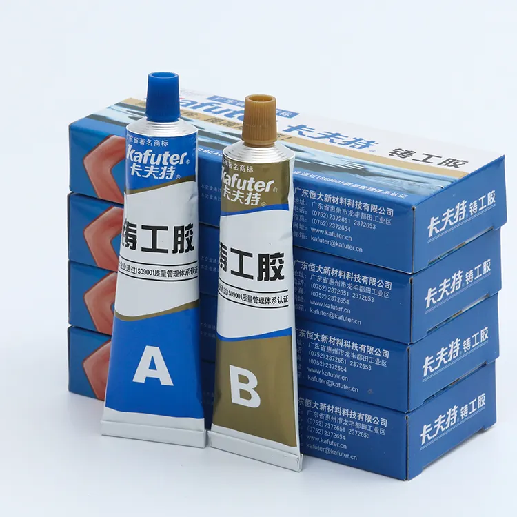 hot sale metal repair glue Kafuter k-9119 defect repair fast cure repoxy resin glue