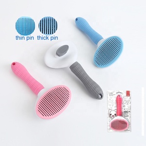 Cepillo de Aseo para Mascotas con Depilación Automática, Depiladora de un Solo Toque, Peine para el Cuidado de Perros - Product Image 2