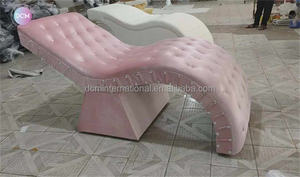 ترف الوردي توبر سبا الوجه الجمال التايلاندي سرير لاش منحنية لصالون التجميل - Product Image 3