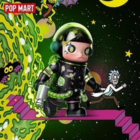 Figurines en PVC POP MART MEGA SPACE MOLLY 1000% Rick and Morty, mignonnes et adorables, poupée suspendue, objet de collection, décoration d'intérieur
