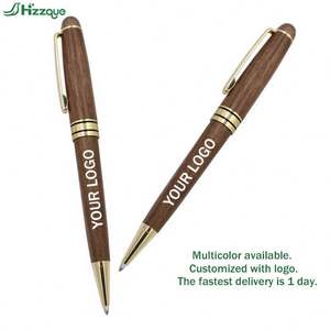 Bolígrafo de Regalo de Lujo al por Mayor con Logotipo Personalizado, Bolígrafo de Madera Tallada - Product Image 4