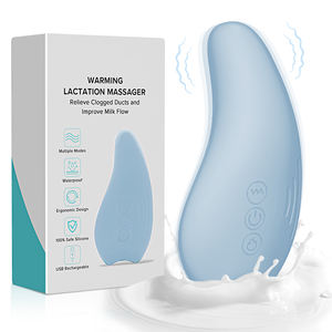 Masseur d'<span class=keywords><strong>allaitement</strong></span> MEIPER, masseur de sein 2 en 1 réglable par vibration 10 pour l'<span class=keywords><strong>allaitement</strong></span>, aide à l'<span class=keywords><strong>allaitement</strong></span> pour conduit bouché - Product Image 1