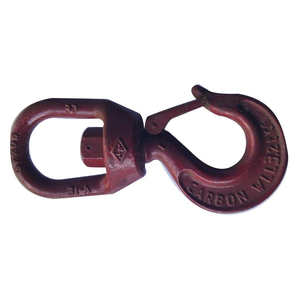 Gancho de Acero Aleado de 0.75 Toneladas, Gancho de Elevación Forjado de Alta Resistencia para Aplicaciones Industriales - Product Image 1