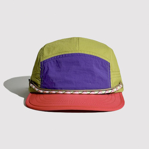 Casquette de sport personnalisable avec logo thermocollé, design 5 panneaux OEM, en nylon souple et léger, pour le trekking, la course et le <span class=keywords><strong>camping</strong></span>, avec cordon - Product Image 2
