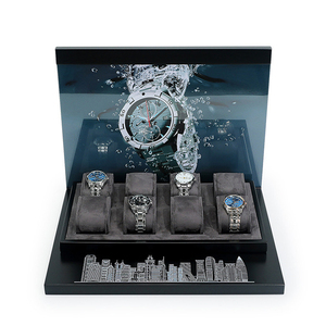 <span class=keywords><strong>2025</strong></span> Top người bán đồng hồ hiển thị trường hợp nhung đồ trang sức bằng gỗ khay Sản xuất tại Trung Quốc đồ trang sức truy cập thông minh đồng hồ hiển thị đứng - Product Image 4