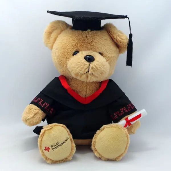 Graduation bear pv plush toy school celebration teddy bear