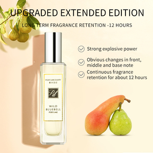 Venta al por mayor de fábrica JEAN MISS Eau de Toilette para <span class=keywords><strong>mujer</strong></span>, tamaño de muestra, spray portátil plano, <span class=keywords><strong>perfume</strong></span> <span class=keywords><strong>Blue</strong></span> Wind Chime English Pear Freesia - Product Image 4