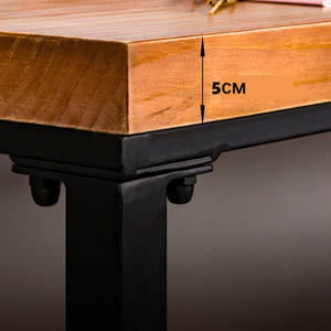 Ensemble <span class=keywords><strong>de</strong></span> meubles <span class=keywords><strong>de</strong></span> <span class=keywords><strong>bar</strong></span> en bois et fer industriel rétro pour <span class=keywords><strong>bar</strong></span> à domicile, hôtel, café, bistrot - Table <span class=keywords><strong>de</strong></span> comptoir et <span class=keywords><strong>chaise</strong></span>/tabouret <span class=keywords><strong>de</strong></span> 5 cm - Product Image 3