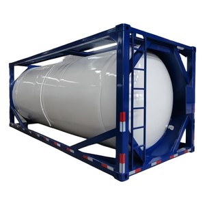 Conteneur-citerne ISO 20FT 40FT pour marchandises inflammables et dangereuses, citerne en acier inoxydable SS316L pour le transport de liquides dangereux - Product Image 1