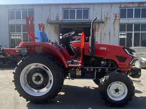 Trattori agricoli di buona qualità Mini 4x4 trattore agricolo a ruote <span class=keywords><strong>50</strong></span> HP macchina agricola - Product Image 6