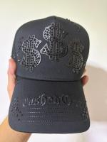 Gorra de Béisbol de Diseño Nuevo, Calidad G5, 5 Paneles, Logotipo Bordado en 3D, Forro Interior de Satén, Gorras de Gamuza con Pedrería