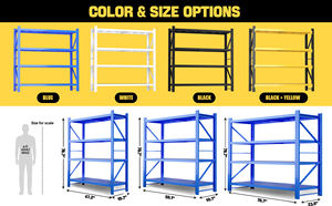 Sistema <span class=keywords><strong>de</strong></span> Estanterías <span class=keywords><strong>de</strong></span> Almacenamiento Industrial Apilables <span class=keywords><strong>de</strong></span> Acero Resistente, Ajustables y sin Pernos, con Capacidad <span class=keywords><strong>de</strong></span> Carga <span class=keywords><strong>de</strong></span> 500 kg por Nivel - Product Image 5