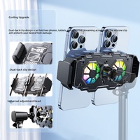 Support de téléphone intelligent en alliage d'aluminium à dissipation thermique 2026, avec double clip arrière classique pour enregistrement vidéo, réglable