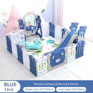 Barrière De Sécurité enfant Portable Parc Pliant En Plastique D'intérieur Fabricant Parc Pour Bébé - Product Image 6