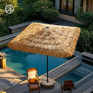 Sombrilla Cuadrada Artificial Especial para Decoración de Patio y Jardín, Estilo Rústico, Marca <span class=keywords><strong>Mucai</strong></span> - Product Image 3