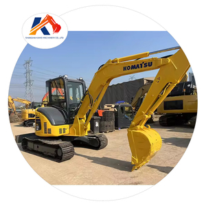 รถขุดขนาดเล็ก 3.5 ตัน สภาพดี ใช้งานได้ รถขุดตีนตะขาบขนาดเล็ก Komatsu PC35MR มือสอง ของแท้ รุ่น pc50 pc55 - Product Image 1