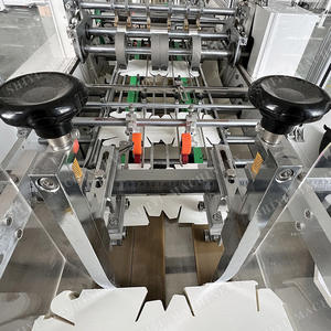 Machine automatique de fabrication de boîtes de <span class=keywords><strong>frites</strong></span> pour hamburgers 800PLUS à haut rendement avec dispositif en option colle - Product Image 5